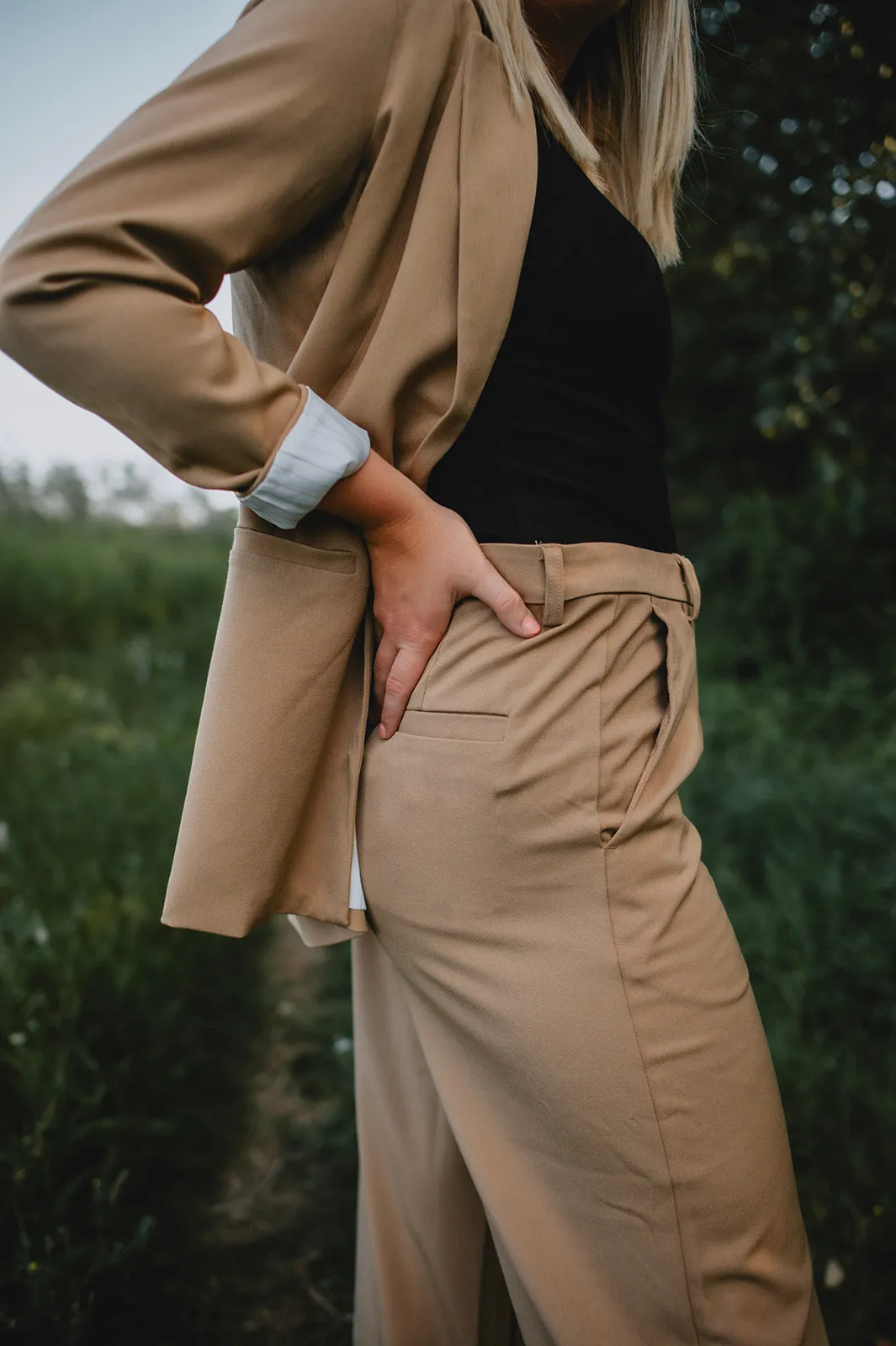 The Lessa Pant by Minimum - Tiger's Eye