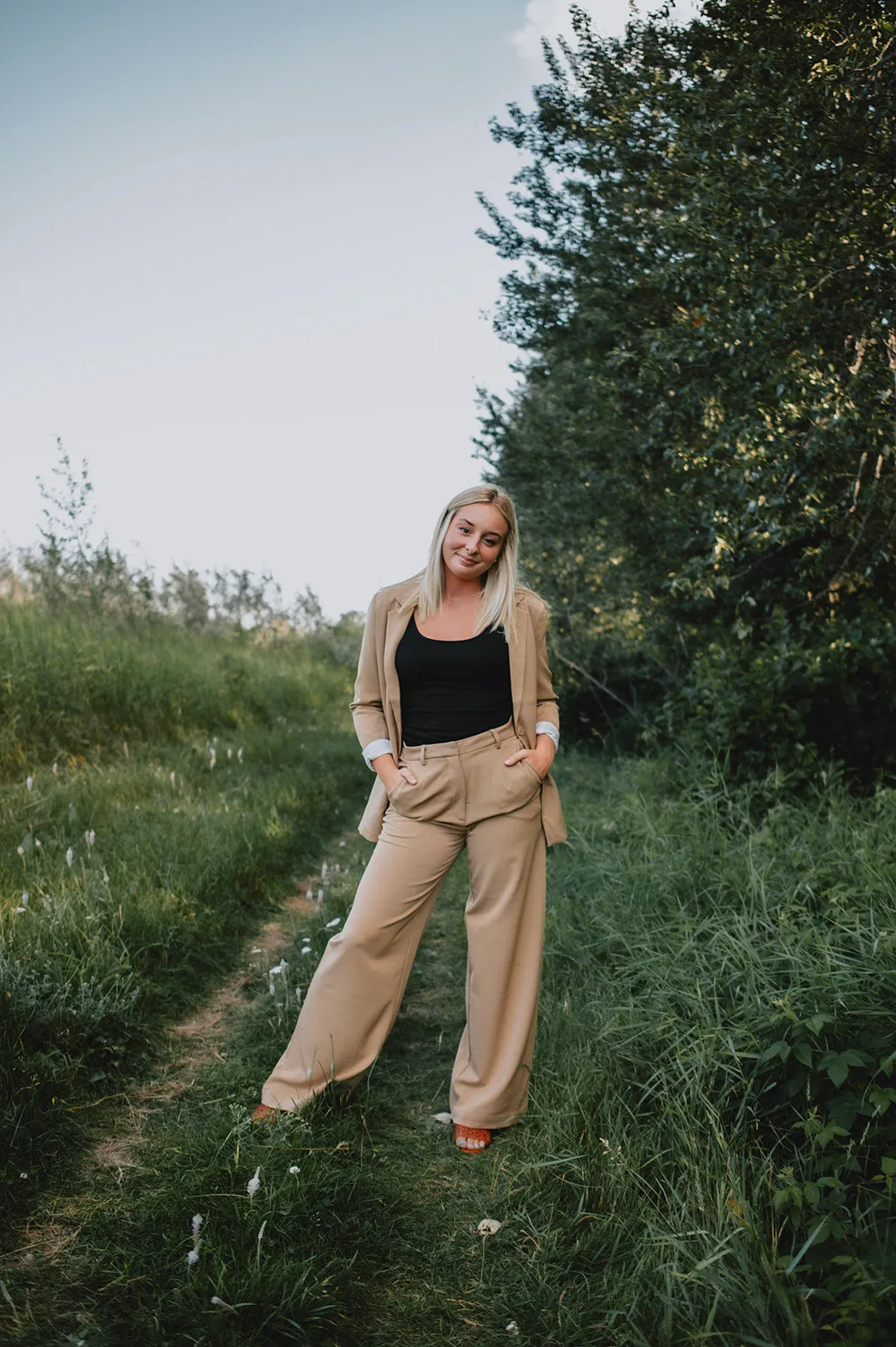 The Lessa Pant by Minimum - Tiger's Eye