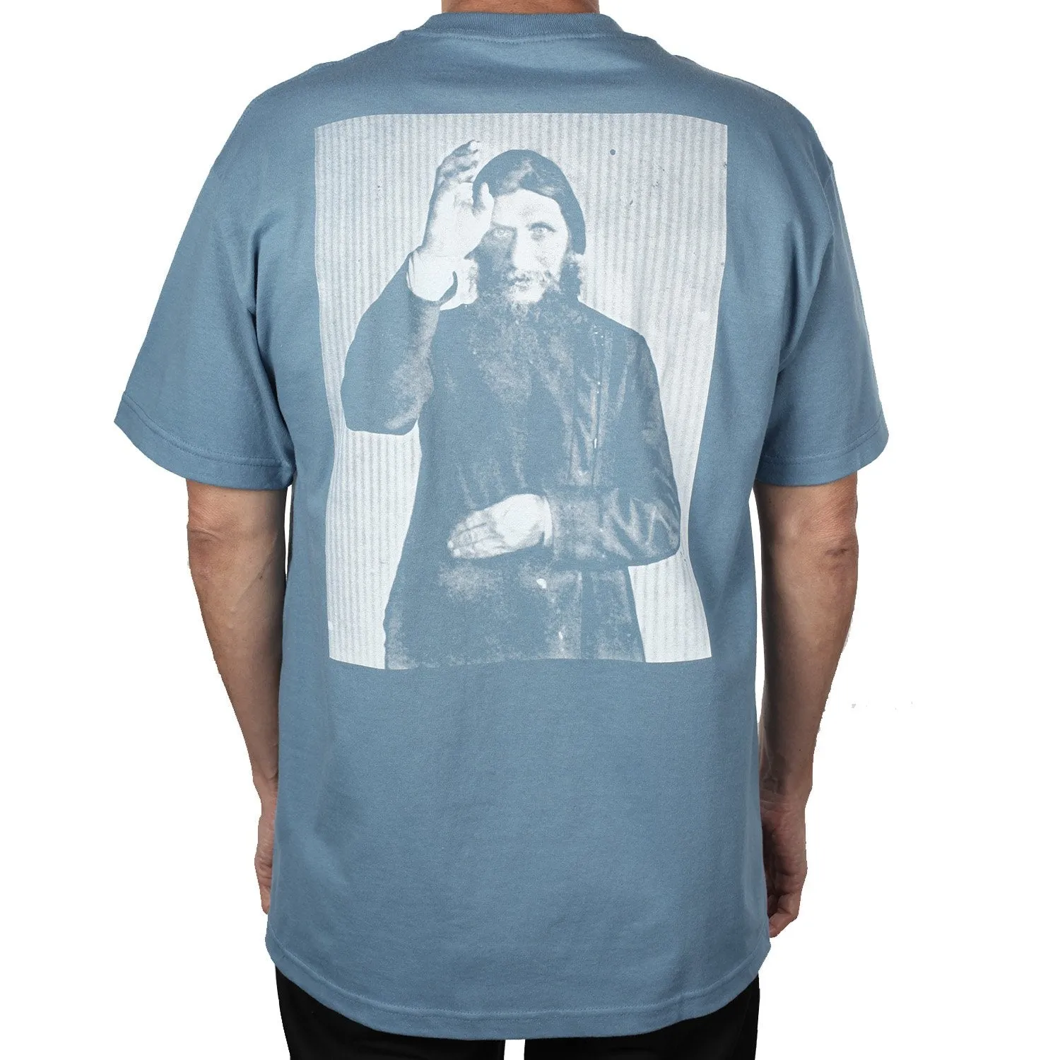 THEORIES RASPUTIN HEAVY DUTY SLATE T-SHIRT