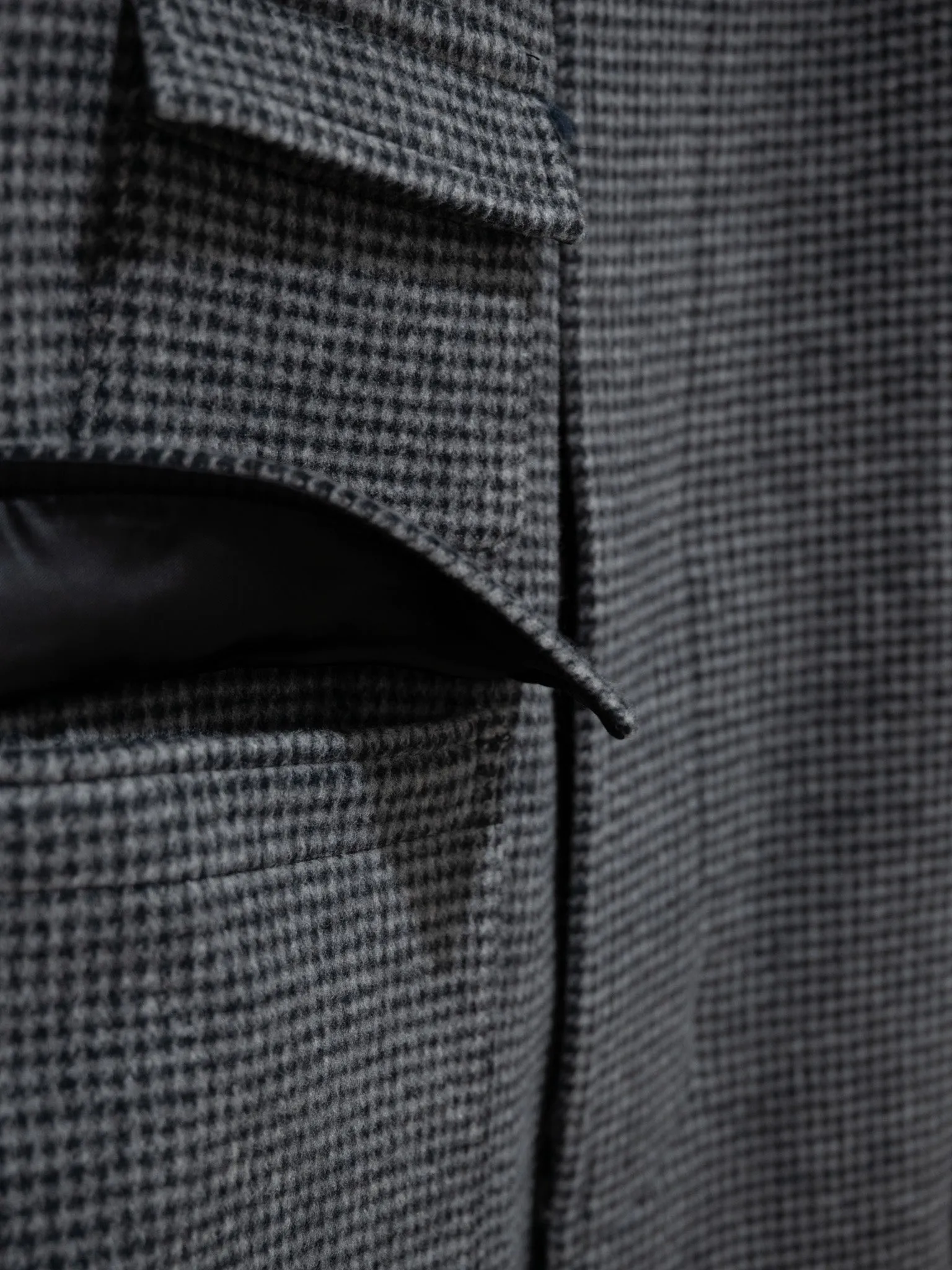 Traveller Coat - Houndstooth