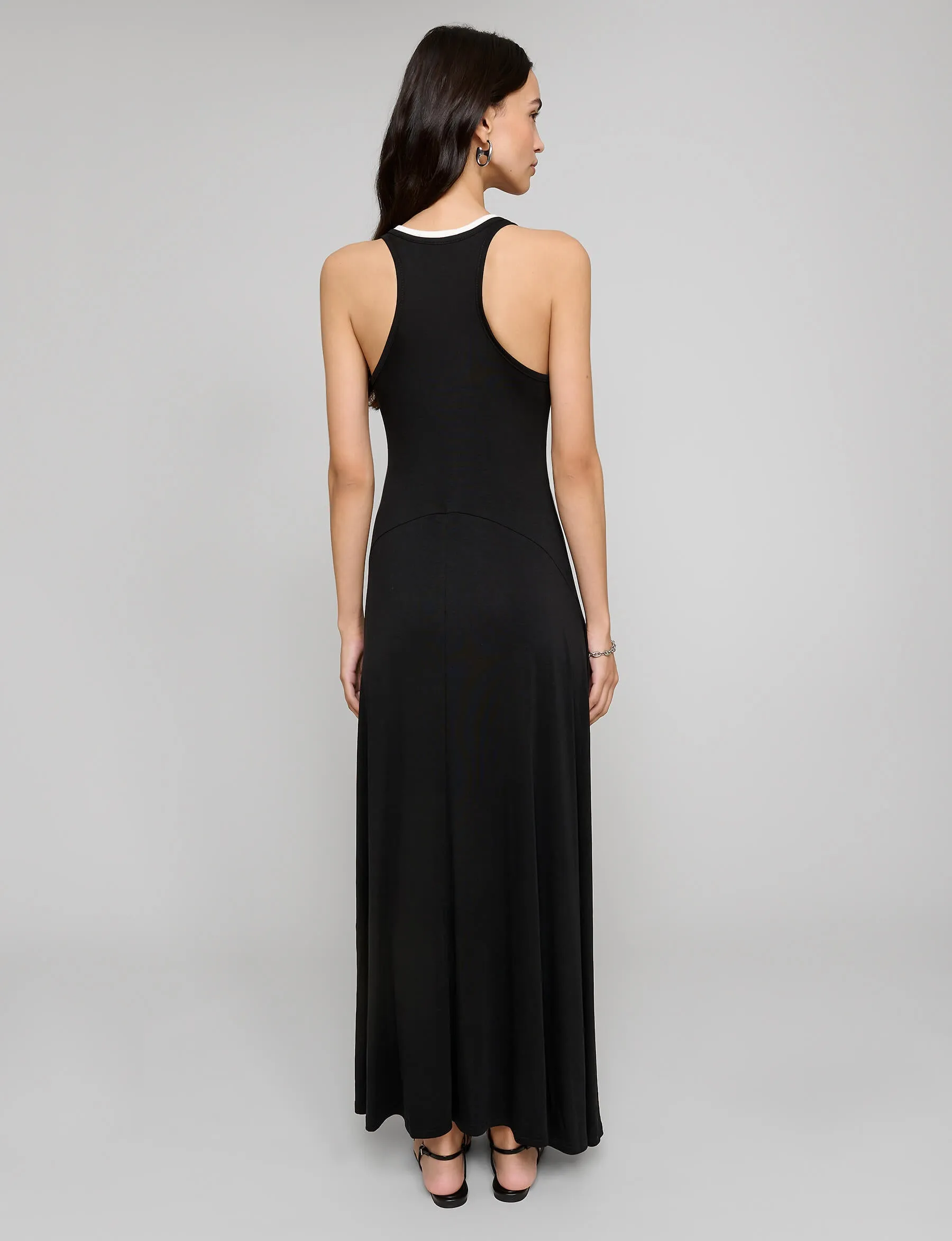 Two-Tone Tank Maxi Dress-BESTSELLER