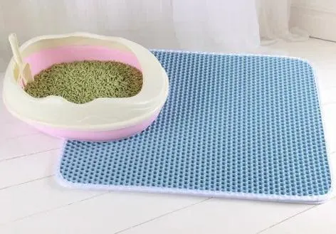 Waterproof Double Layer Non-Slip Cat Litter Mat