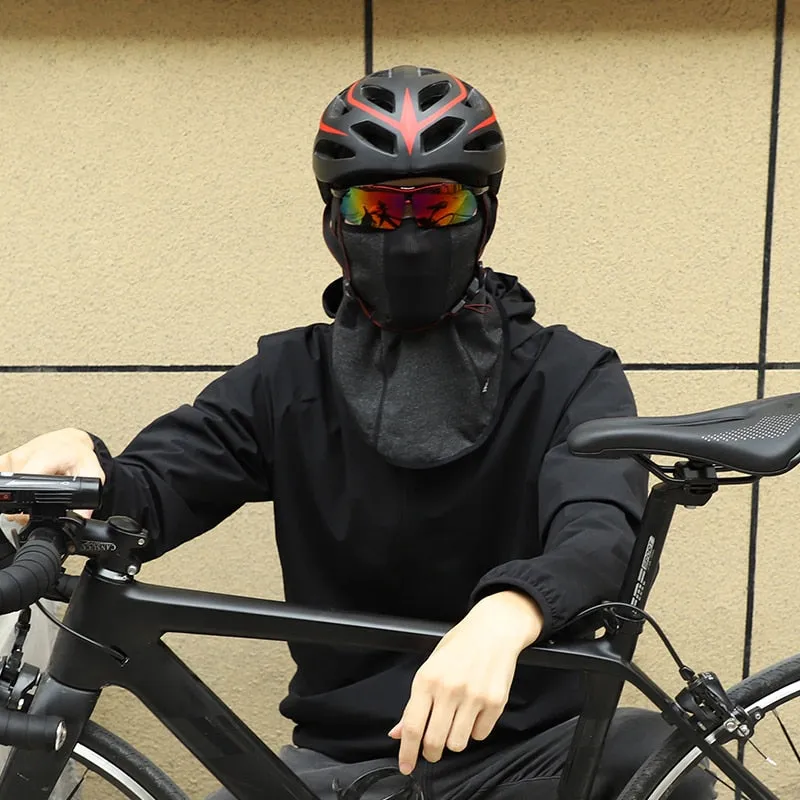 Winter Cycling Balaclava Motorcycle Helmet Liner Fleece Hat Ski Mask Full Face Hood For Hiking Hunting Sports Caps