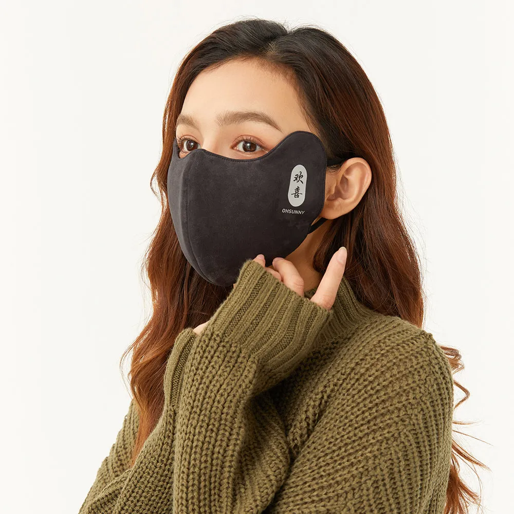 Winter Warm Facemask Chinese Character Face Cover