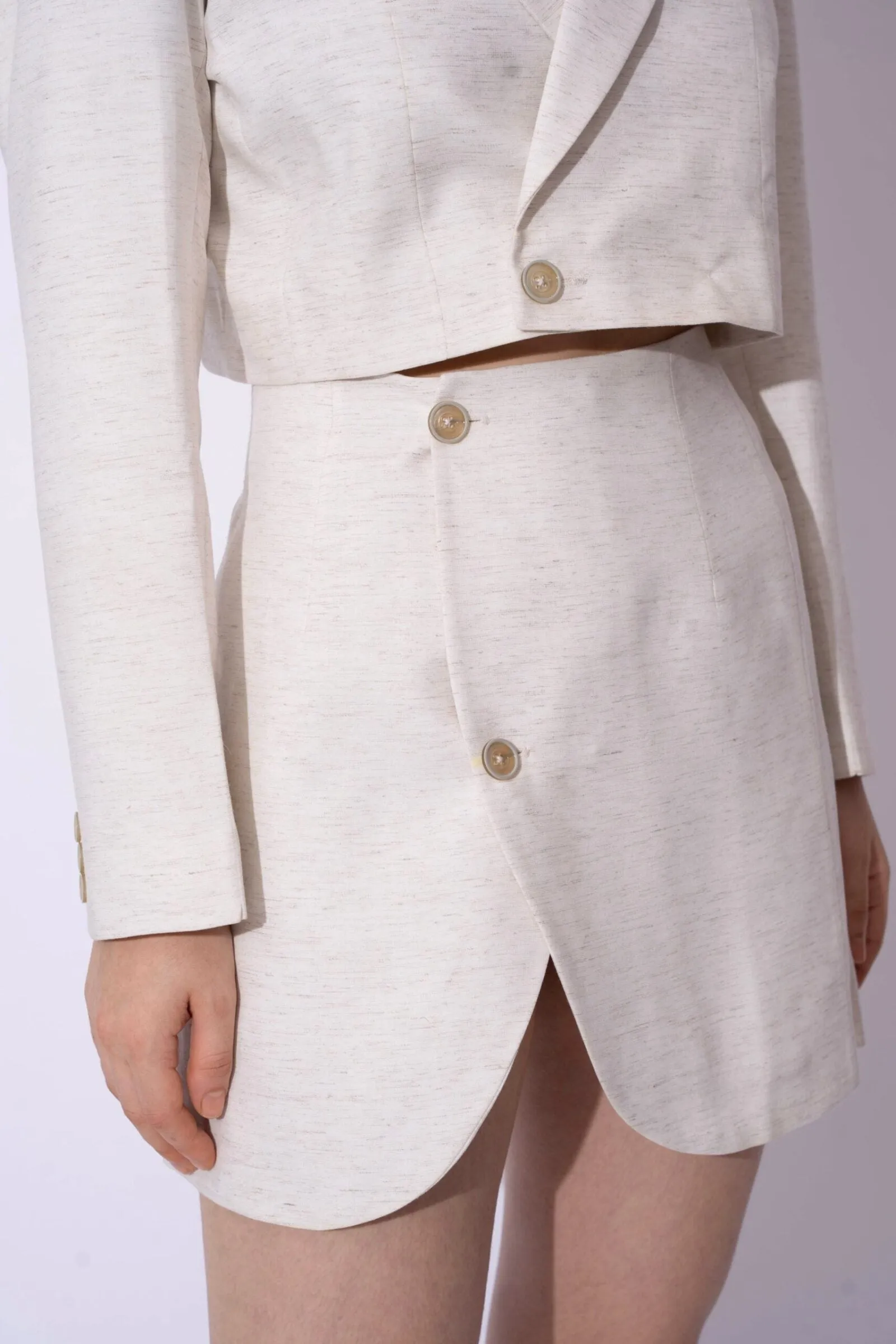 Women's Stylish Linen Co-ord Set