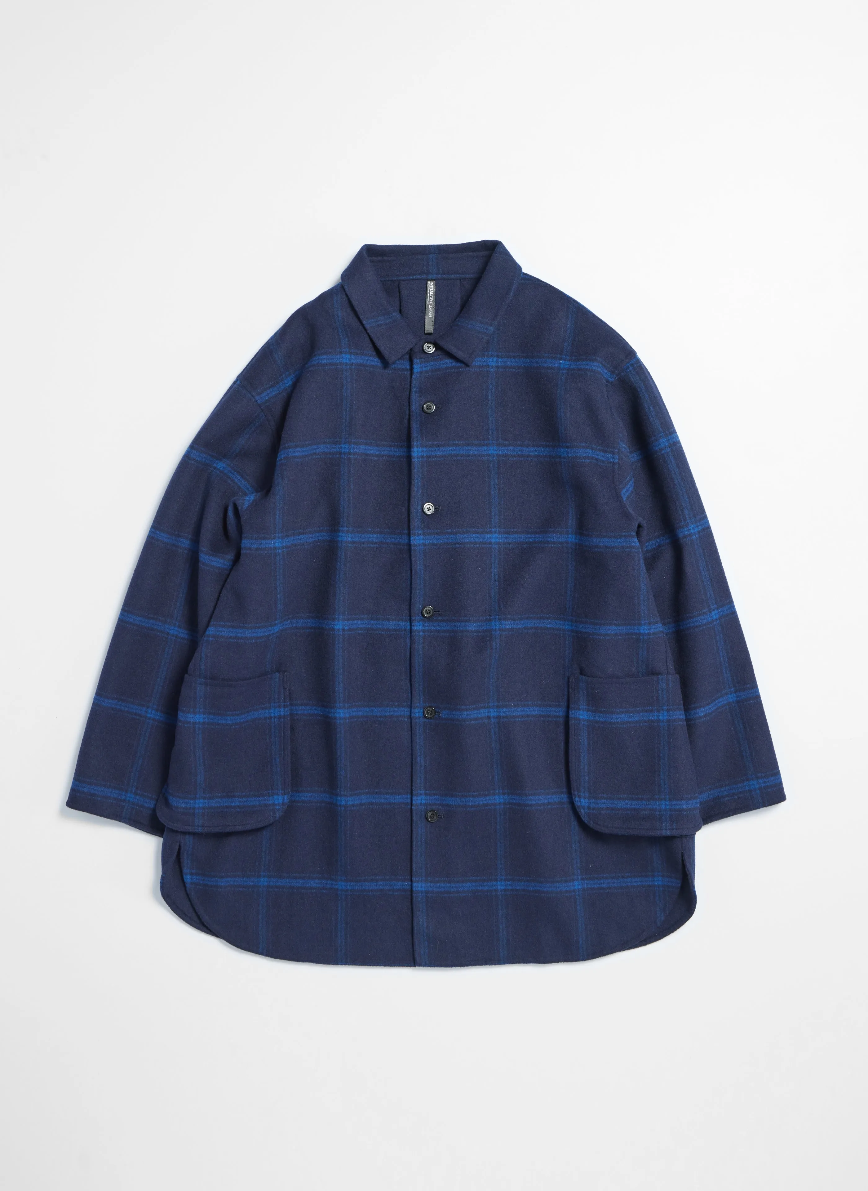 Wool Polyester Double Face Soft Shirt Jacket