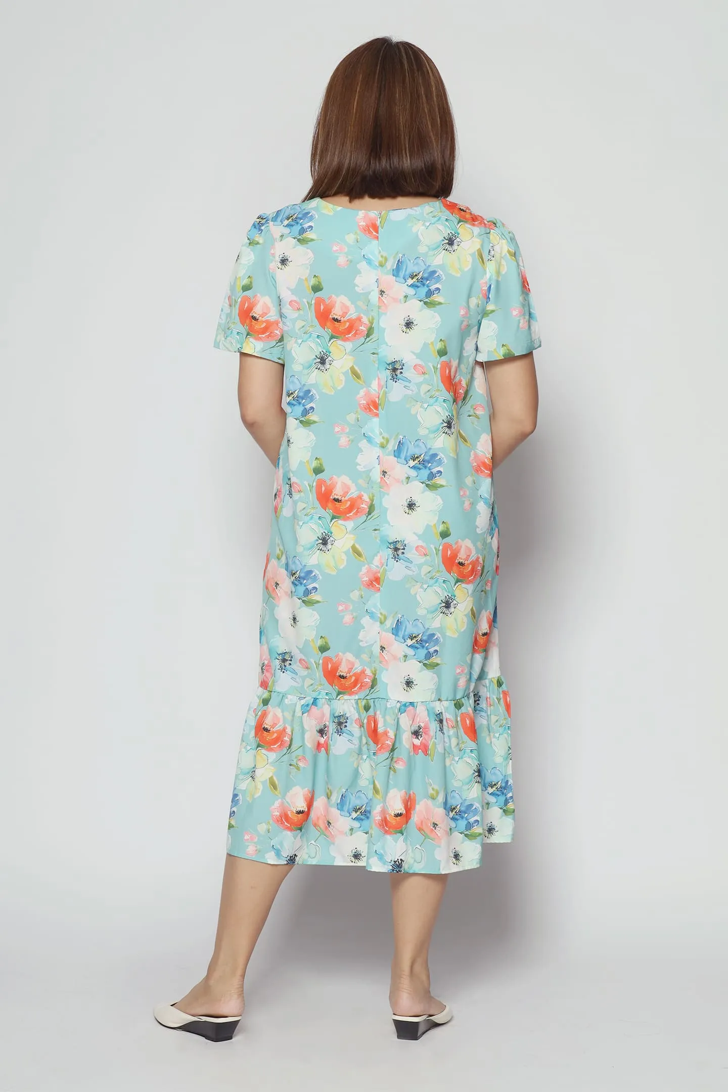 Xing Dress in Mint Dreams