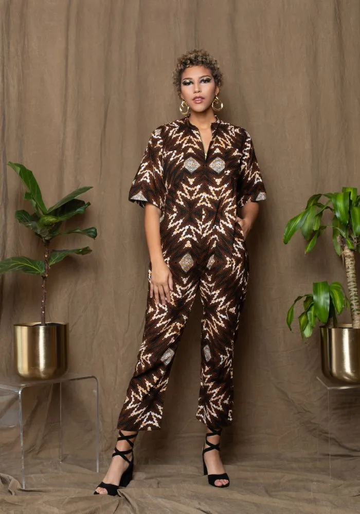 Yohance Cargo Jumpsuit