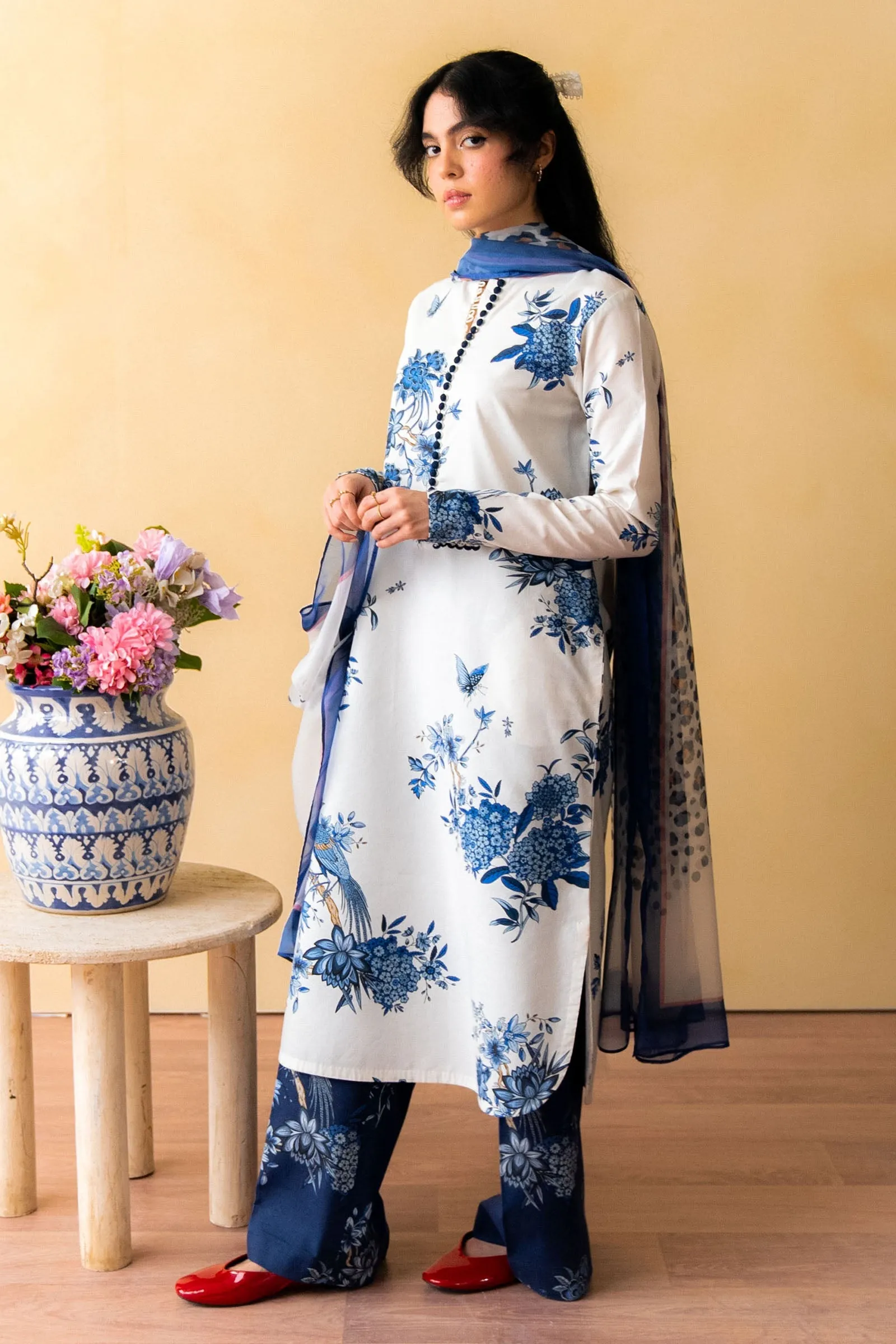 Zara Shahjahan Coco Prints Vol-II – INDIGO-D3