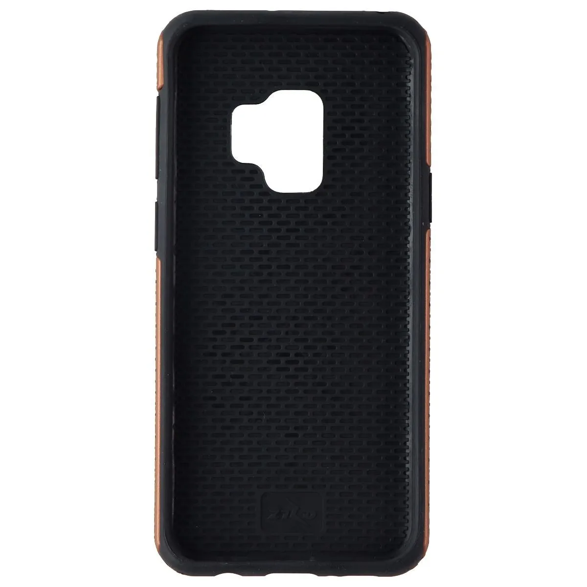 Zizo Echo Series Case Compatible with Samsung Galaxy S9 Rose Gold Black