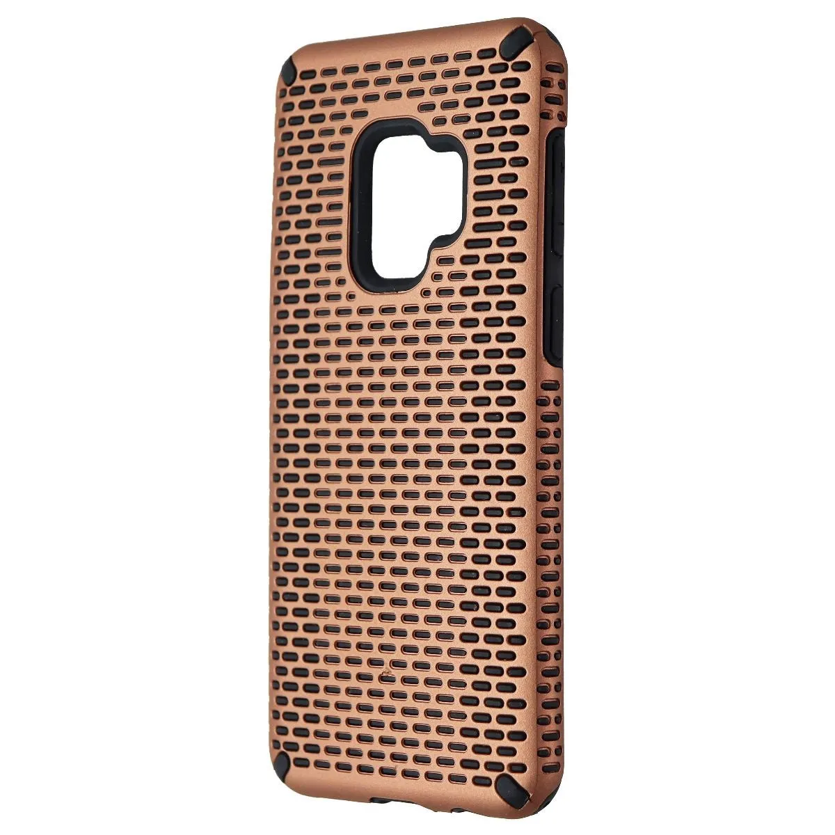 Zizo Echo Series Case Compatible with Samsung Galaxy S9 Rose Gold Black