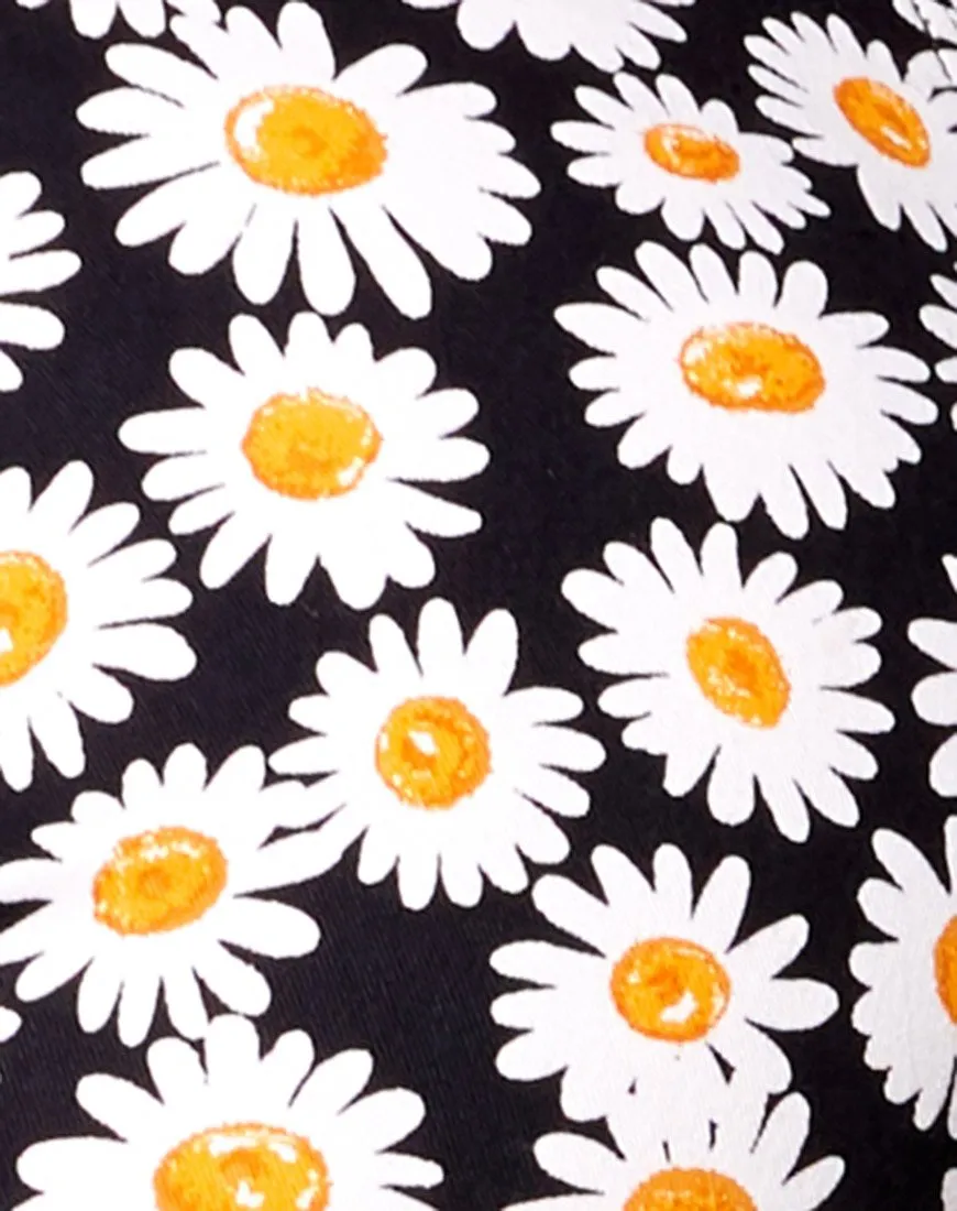 Zoven Trousers in Daisy Love Black